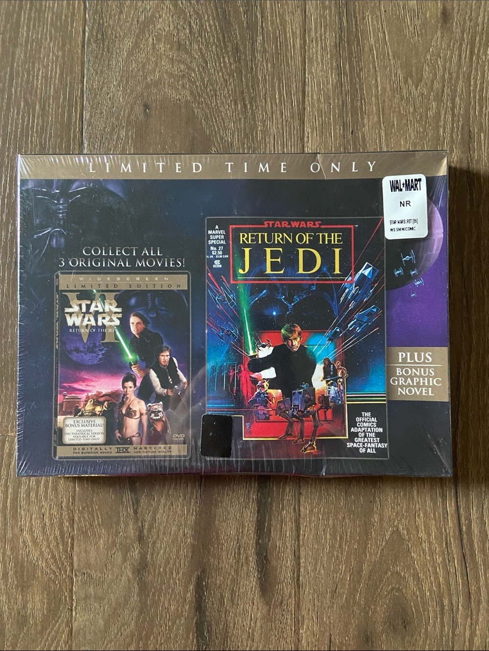 Star Wars Return of the Jedi Trilogy Pack — Black, Purple, Blue